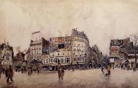 Boggs, Frank - The Moulin Rouge and the Rue Lepic as Seen from the Place Bl